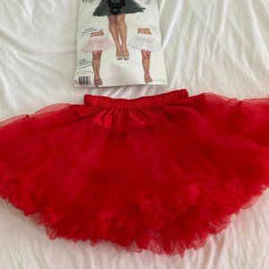 Red Charades - one size adult